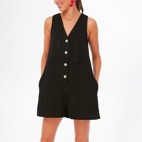 Tuckernuck Myla Romper in Black Size M - Picture 1 of 6